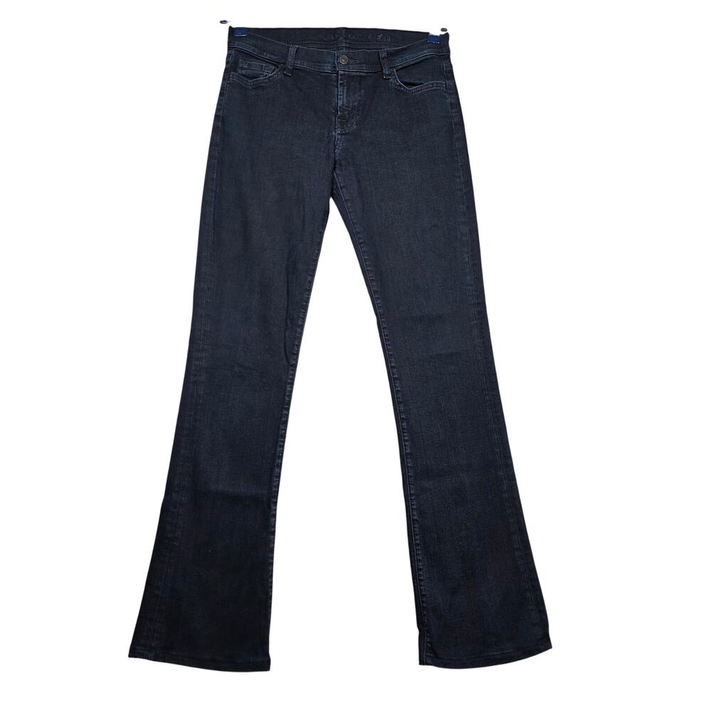 7 For All Mankind Dark Wash Rocker Jeans Size 32